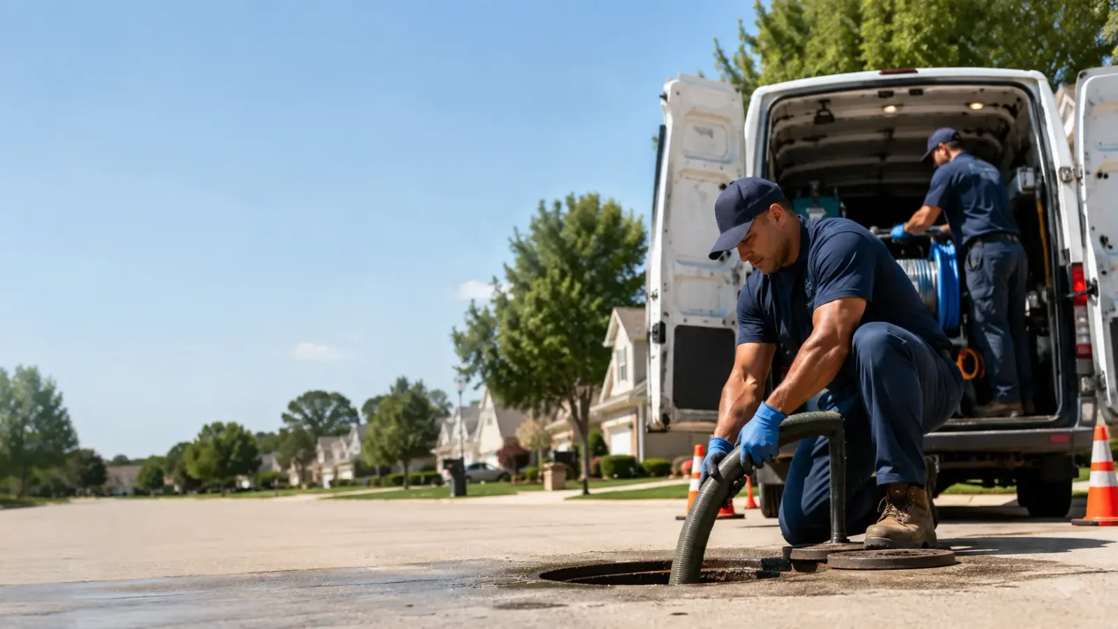 Sewer Backup Cleanup services in Republic, MI